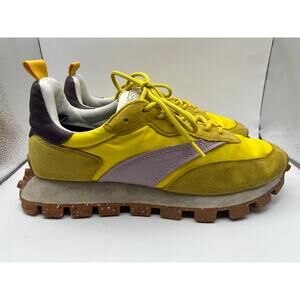 Oncept Osaka Sneakers Yellow Maze Trainers Sneakers Mens Size 9